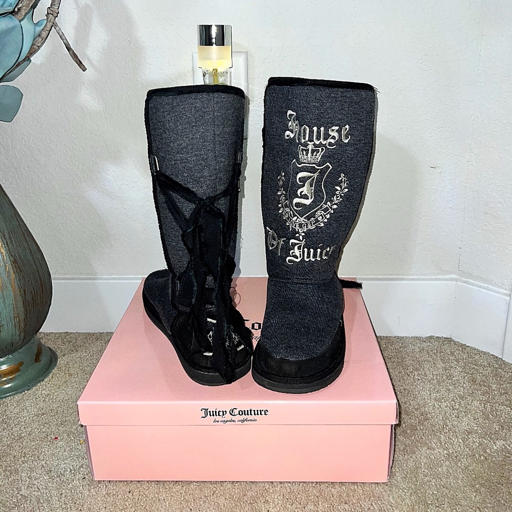 VINTAGE JUICY COUTURE SNOW BOOTS